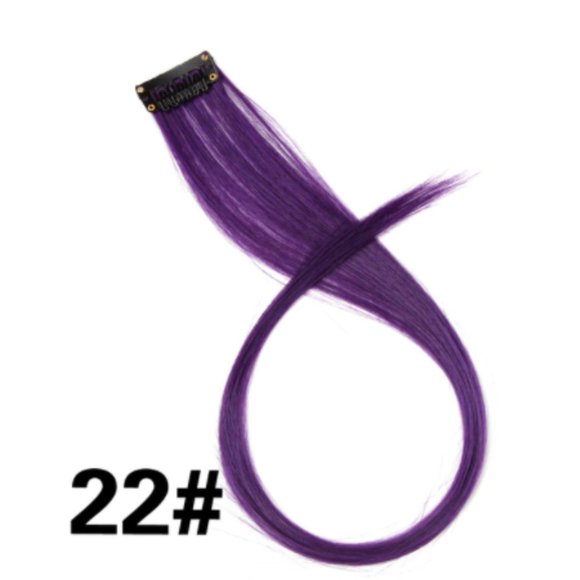 2pcs  Clip-In Synthetic Hair Extensions 20 Inches - Picture 1 of 2